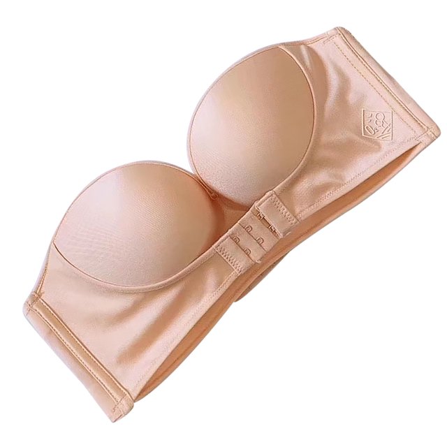 Strapless Push-Up Bra | With convenient front closure!