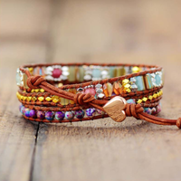 Winnie Wrap Bracelet with Unique Gemstones | A Magical Piece of Jewelry