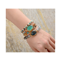 Winnie Wrap Bracelet with Unique Gemstones | A Magical Piece of Jewelry