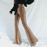 Alia Animal Flared Pants | Stylish & sexy trousers