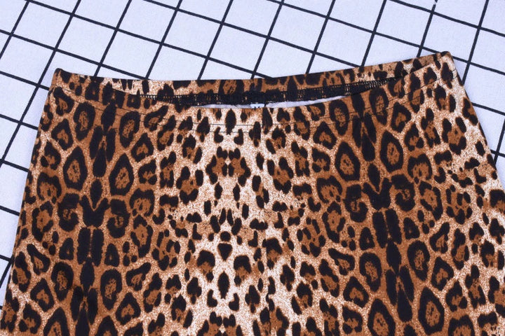Alia Animal Flared Pants | Stylish & sexy trousers