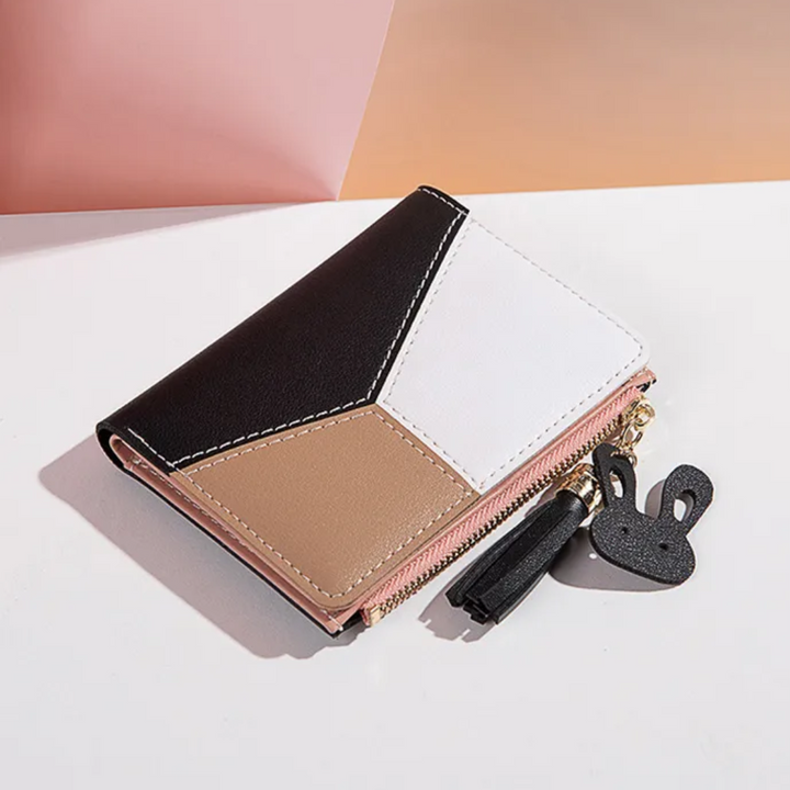 Small Wallet with Tassel Zipper | Stylish & Functional
