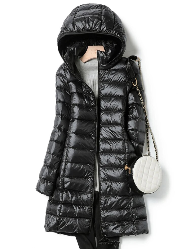Daisy Long Down Jacket | Cozy & Stylish