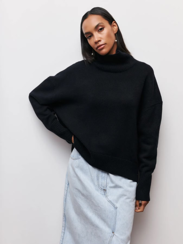 Phoebe Knitted Turtleneck | Stylish & Warm