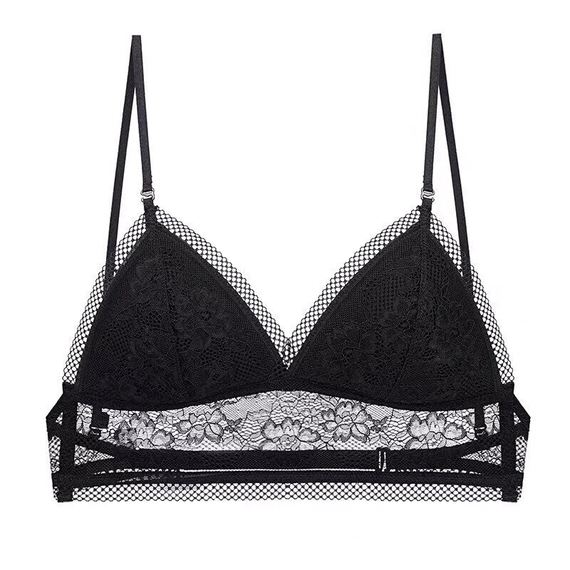 Mesh Lace Bra | With Stylish and Sexy Low Back