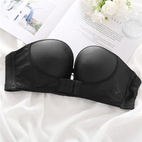 Strapless Push-Up Bra | With convenient front closure!