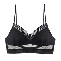 Backless Bra | With trendy polka dot mesh