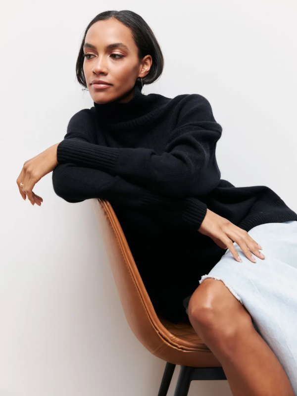 Phoebe Knitted Turtleneck | Stylish & Warm