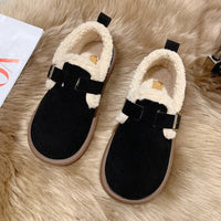 Mikaela Leather Slippers | Warm & Trendy