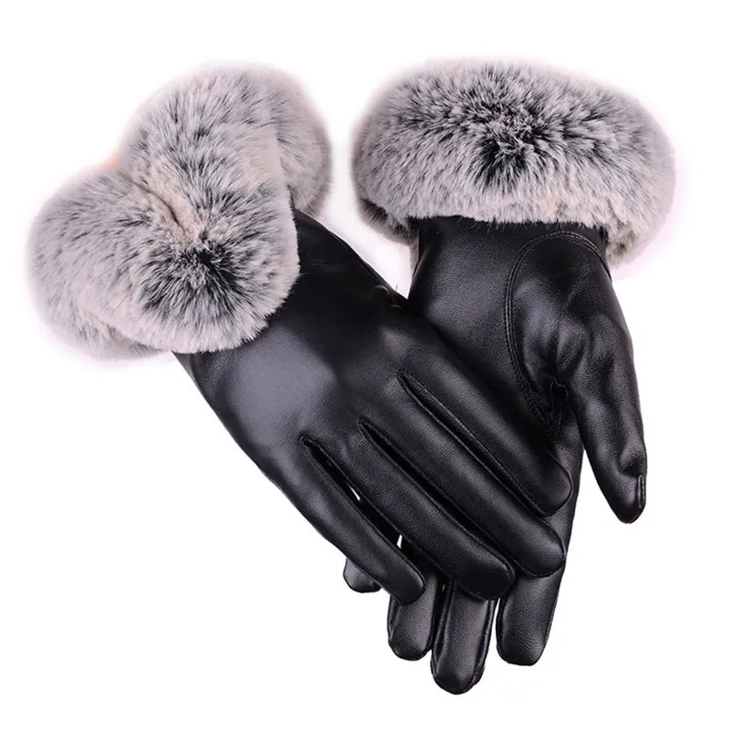 Apple Leather Gloves | Stylish & Warm