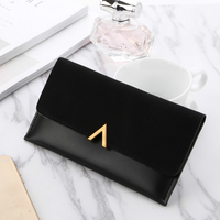 Velvet Leather Wallet | Large & Modern