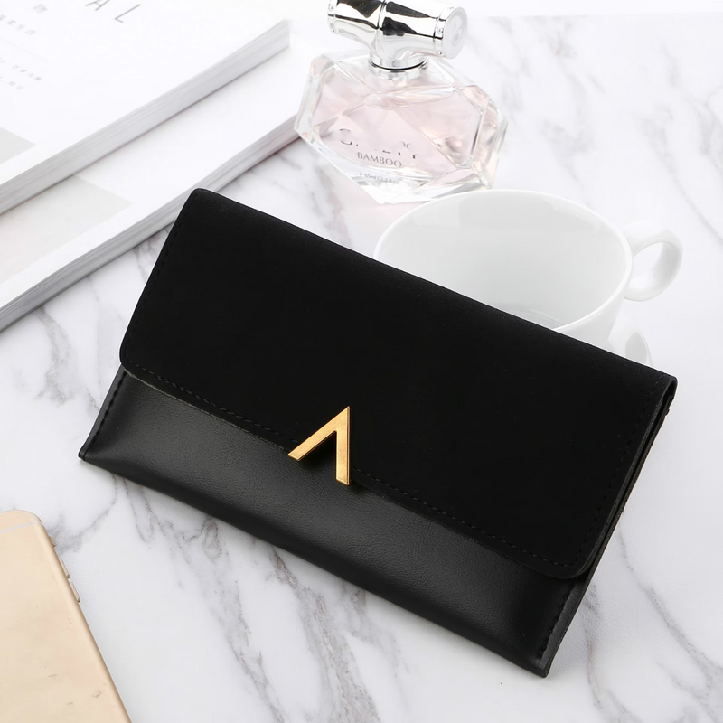 Velvet Leather Wallet | Large & Modern