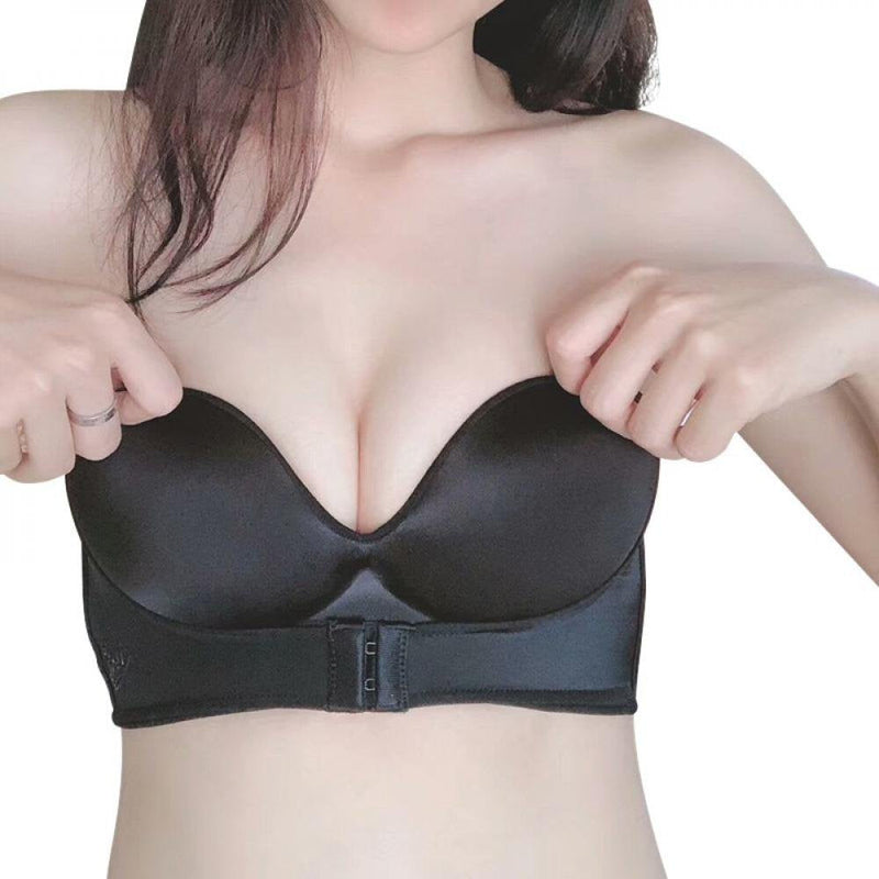Strapless Push-Up Bra | With convenient front closure!