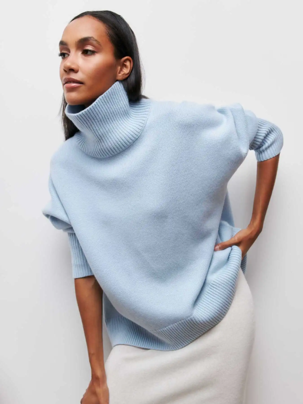 Phoebe Knitted Turtleneck | Stylish & Warm