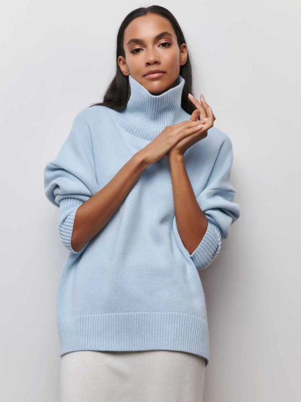 Phoebe Knitted Turtleneck | Stylish & Warm