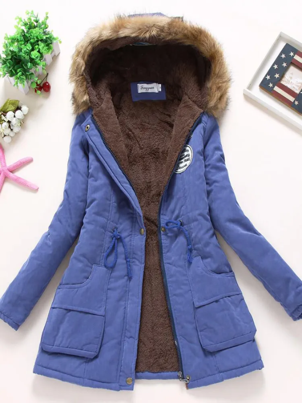Kaitlyn Parka o dopasowanym kroju z kapturem | Wygodna i stylowa