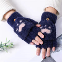Ally Flip Mink Mittens | Cute & Comfy