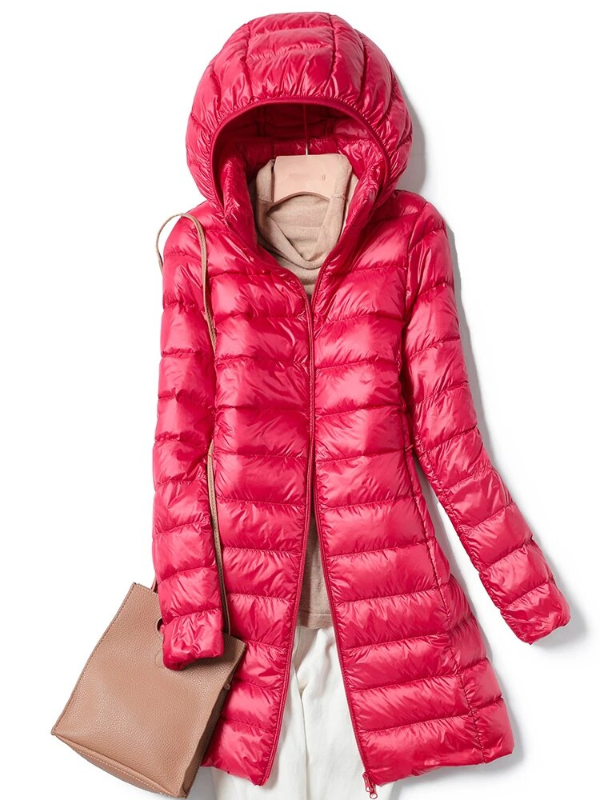 Daisy Long Down Jacket | Cozy & Stylish