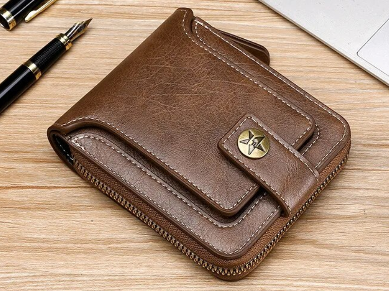 Vintage Leather Wallet | Classic & Stylish