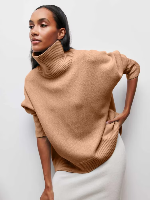 Phoebe Knitted Turtleneck | Stylish & Warm