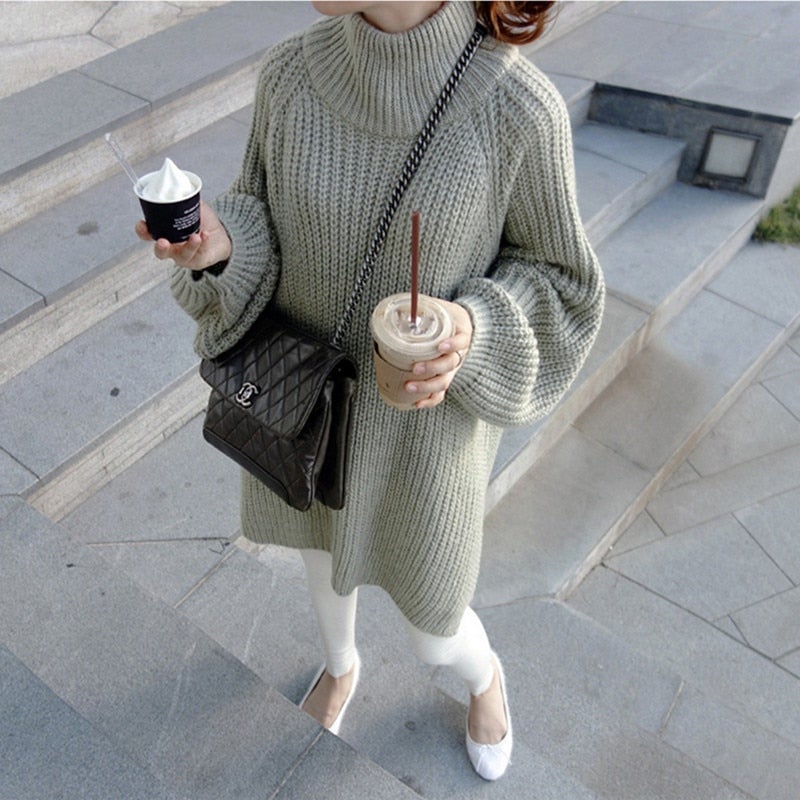 Gemma sweter dziany | Komfortowy i stylowy oversize sweter