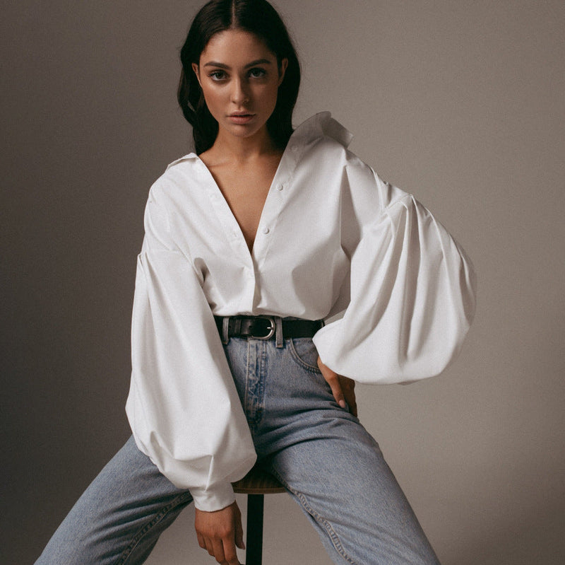Babet Blouse with Puff Sleeves | A unique & elegant style