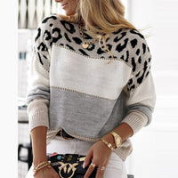 Lio Leopard Sweater | A Warm & Stylish Sweater for Autumn