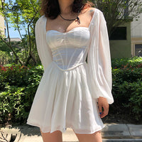 Fayza Dress | A romantic, white summer dress