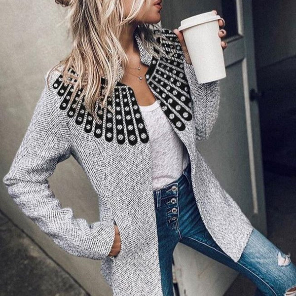 Jean Tweed Coat | Stylish & Comfortable