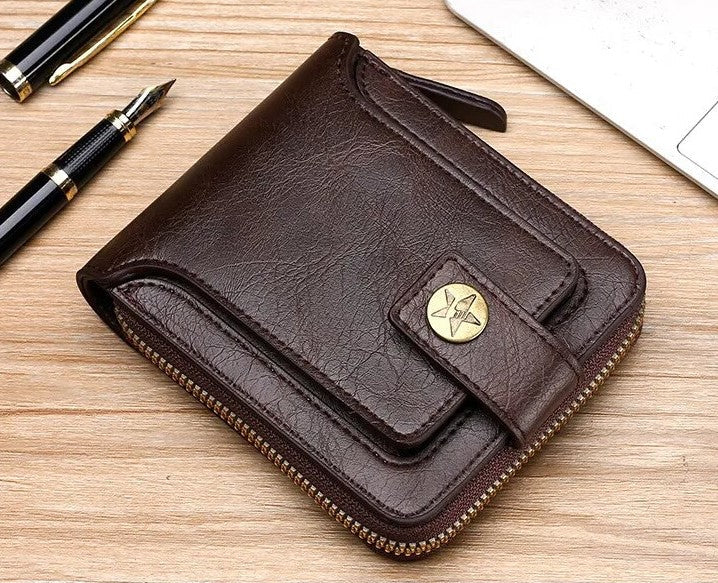 Vintage Leather Wallet | Classic & Stylish