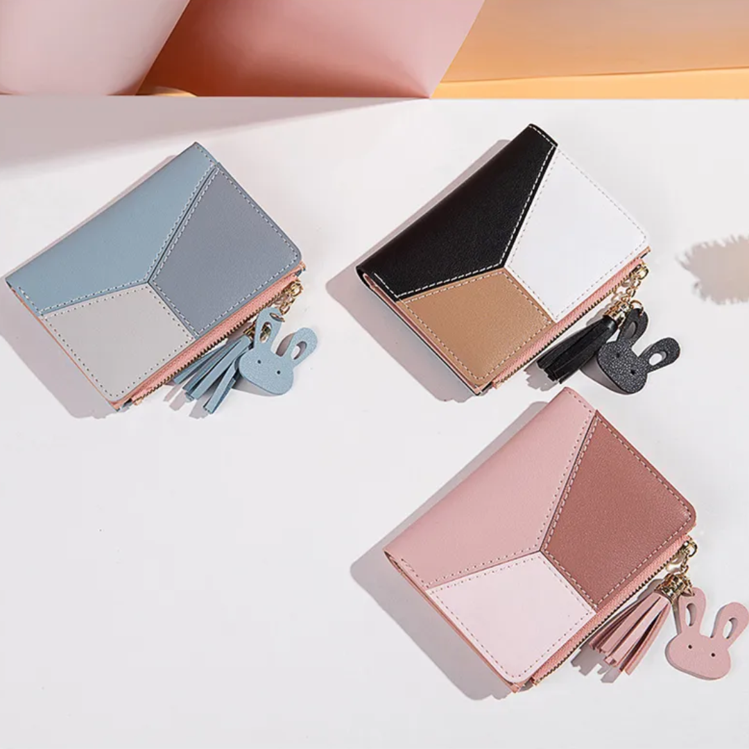 Small Wallet with Tassel Zipper | Stylish & Functional