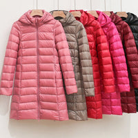 Daisy Long Down Jacket | Cozy & Stylish