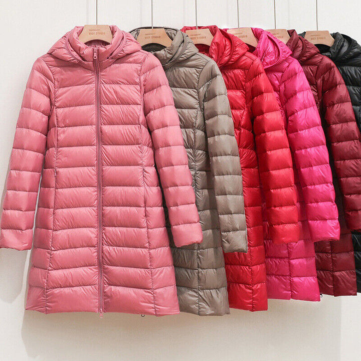 Daisy Long Down Jacket | Cozy & Stylish