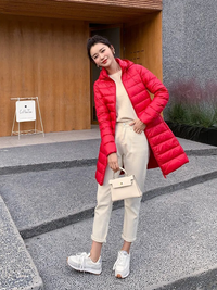 Daisy Long Down Jacket | Cozy & Stylish