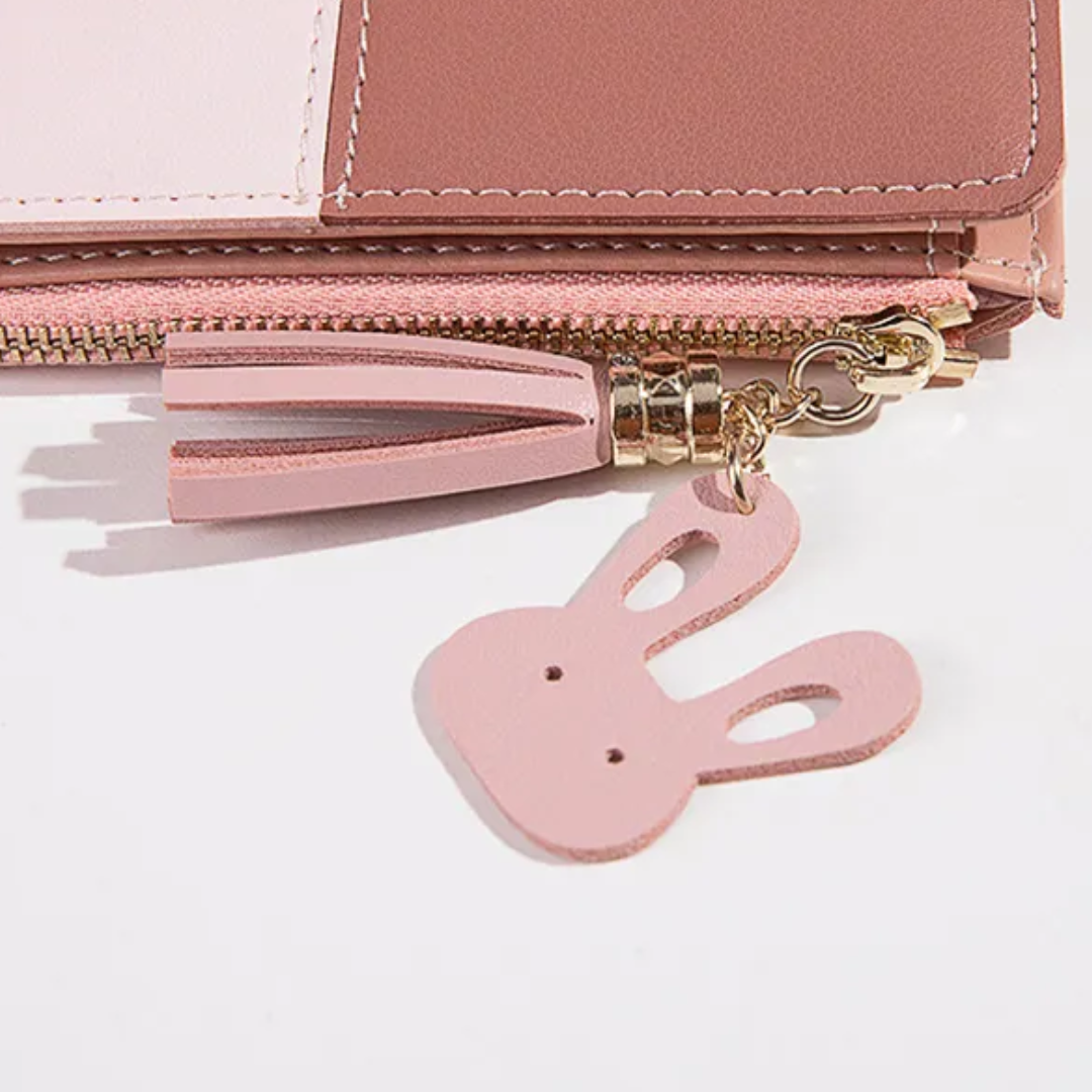 Small Wallet with Tassel Zipper | Stylish & Functional
