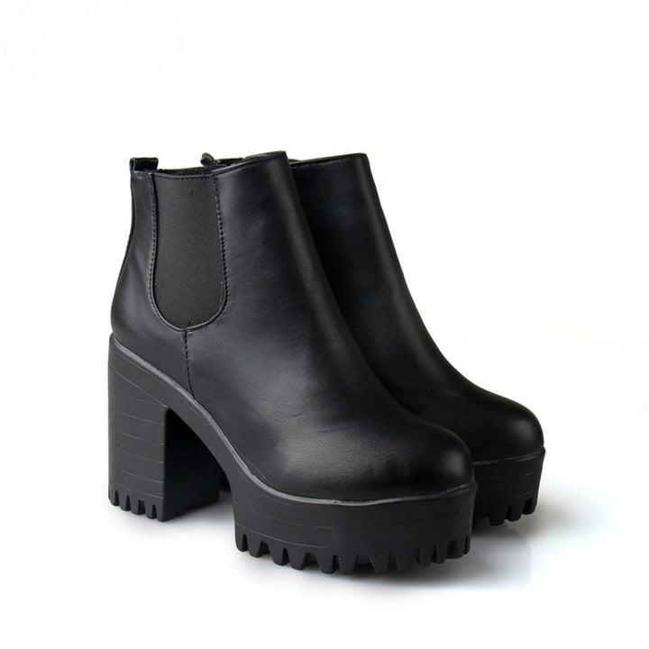 Eefje Ankle Boots | Boots with a Bold Platform