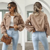Eva Cropped Bomber Jacket | Bold & Stylish