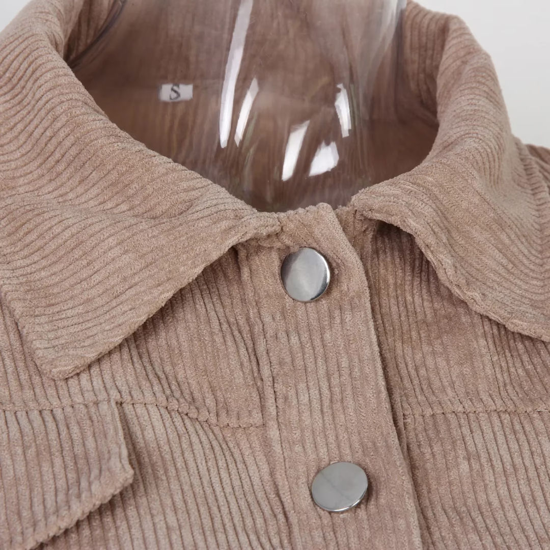 Eva Cropped Bomber Jacket | Bold & Stylish