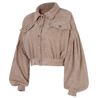 Eva Cropped Bomber Jacket | Bold & Stylish