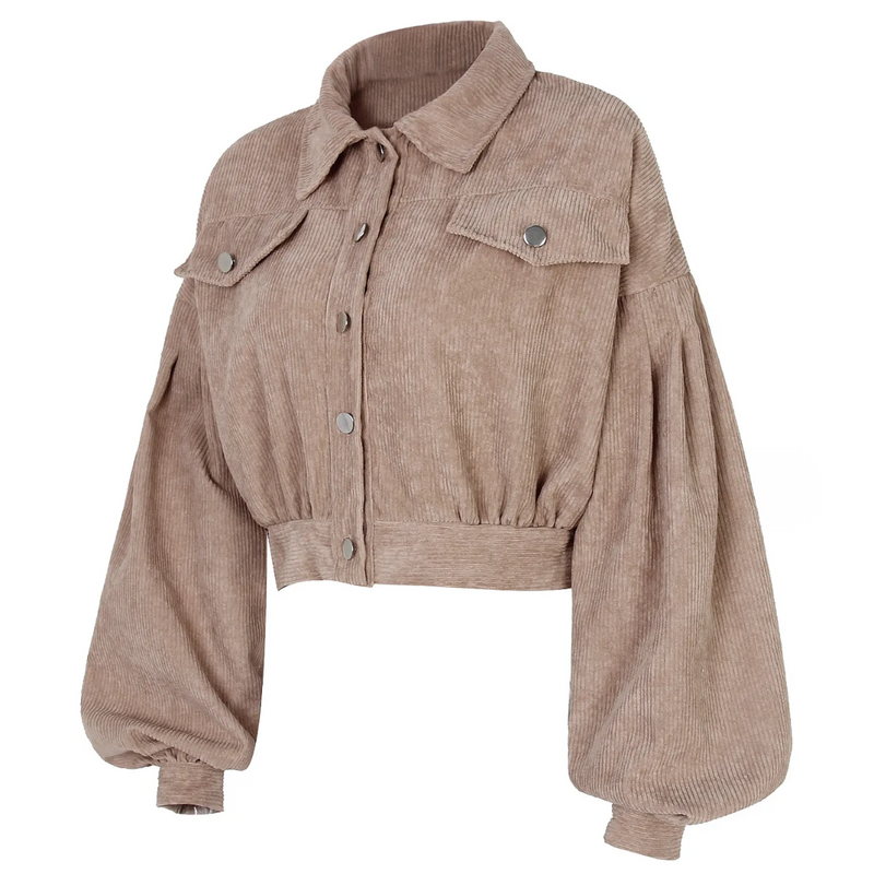 Eva Cropped Bomber Jacket | Bold & Stylish