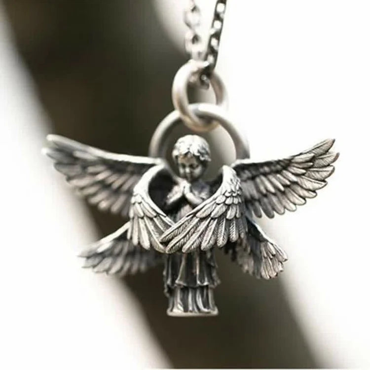 Seraphim Angel Wing Necklace | Protects you wherever you go