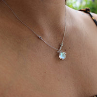 Firefly Moonstone Necklace | Unique and eye-catching