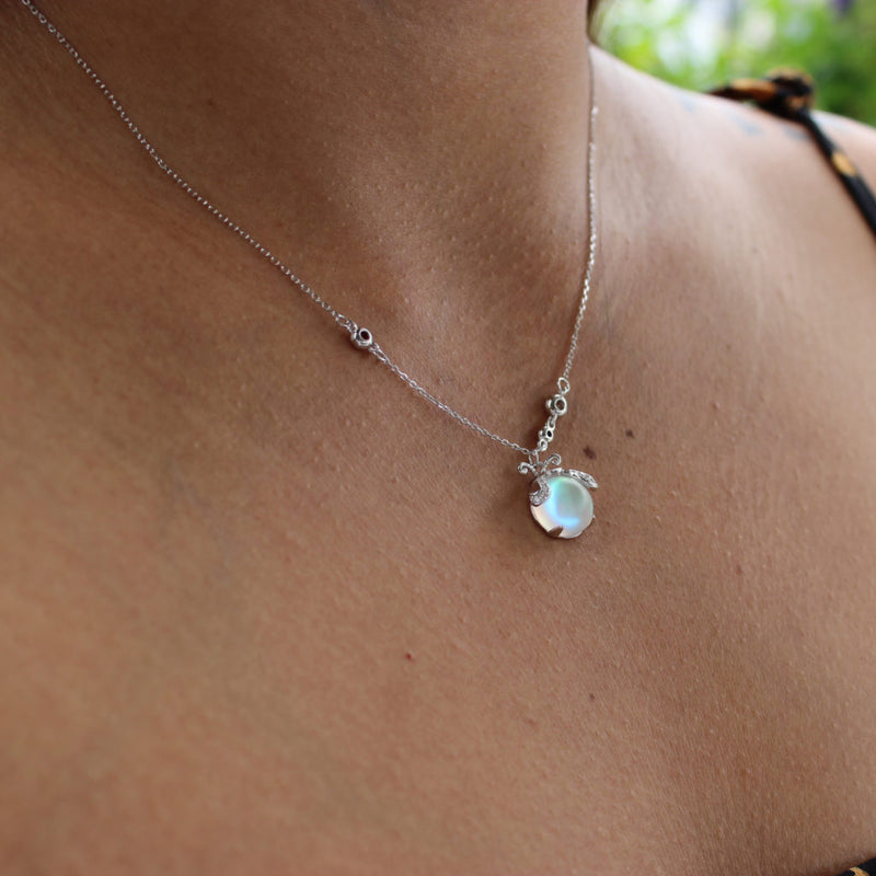 Firefly Moonstone Necklace | Unique and eye-catching