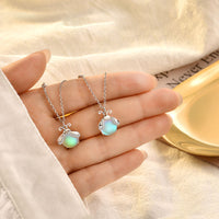 Firefly Moonstone Necklace | Unique and eye-catching