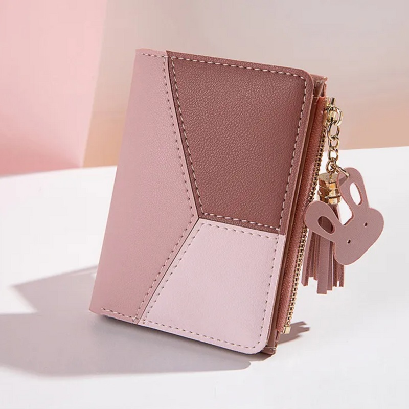 Small Wallet with Tassel Zipper | Stylish & Functional