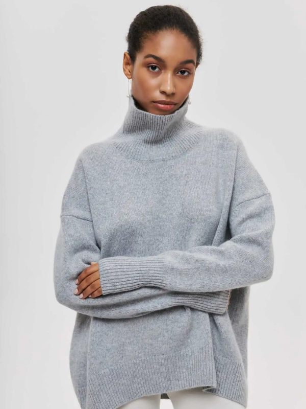 Phoebe Knitted Turtleneck | Stylish & Warm