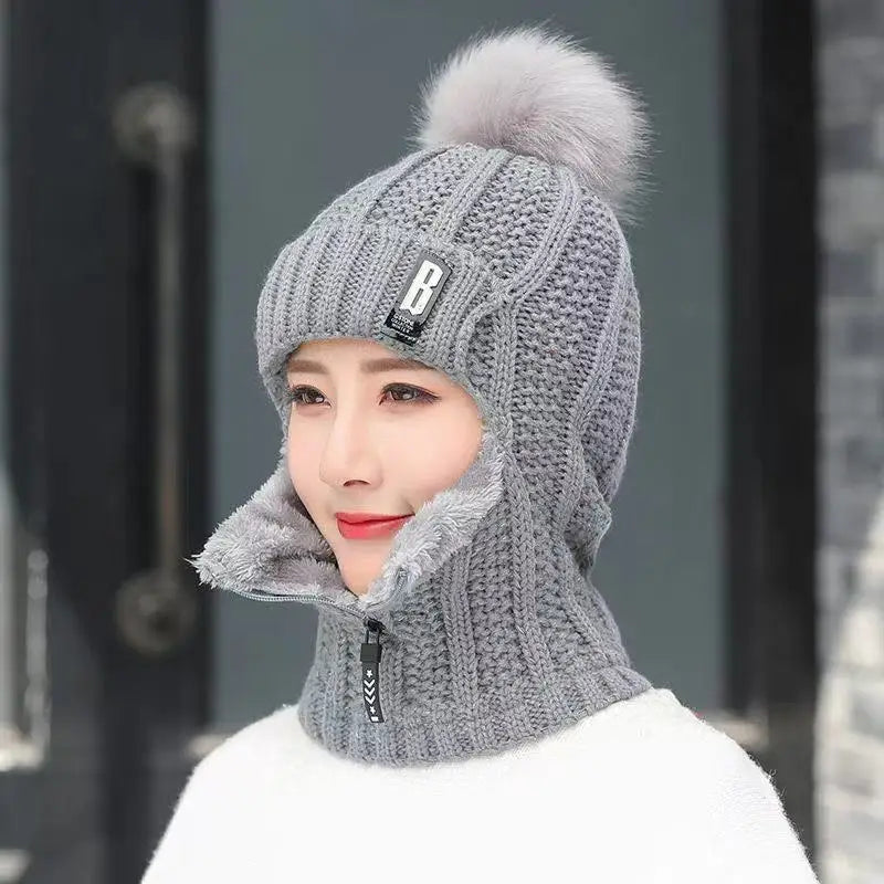 Katelyn Knitted Balaclava | Nice and Warm & Versatile