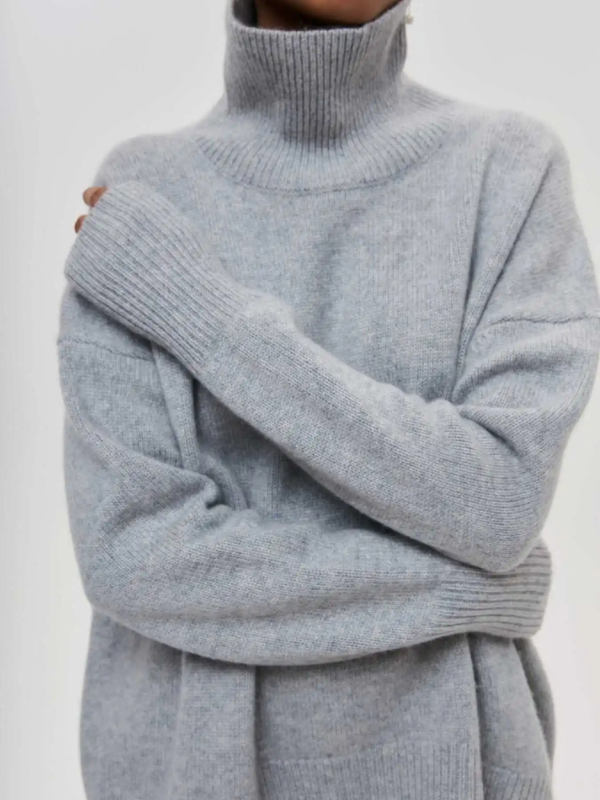 Phoebe Knitted Turtleneck | Stylish & Warm
