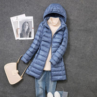 Daisy Long Down Jacket | Cozy & Stylish