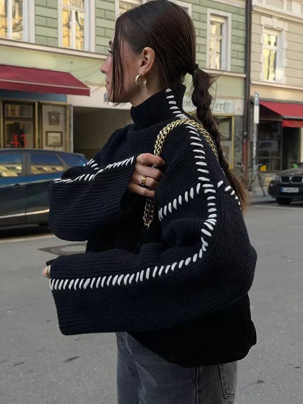 Abigail Knitted Sweater | Stylish & Warm